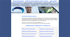 Desktop Screenshot of kofferservice.de